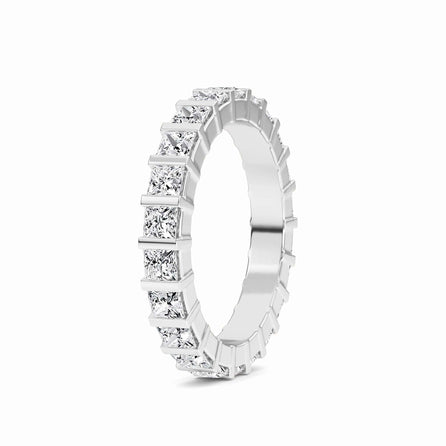 Channel-Set Diamond Eternity Band - Makayla