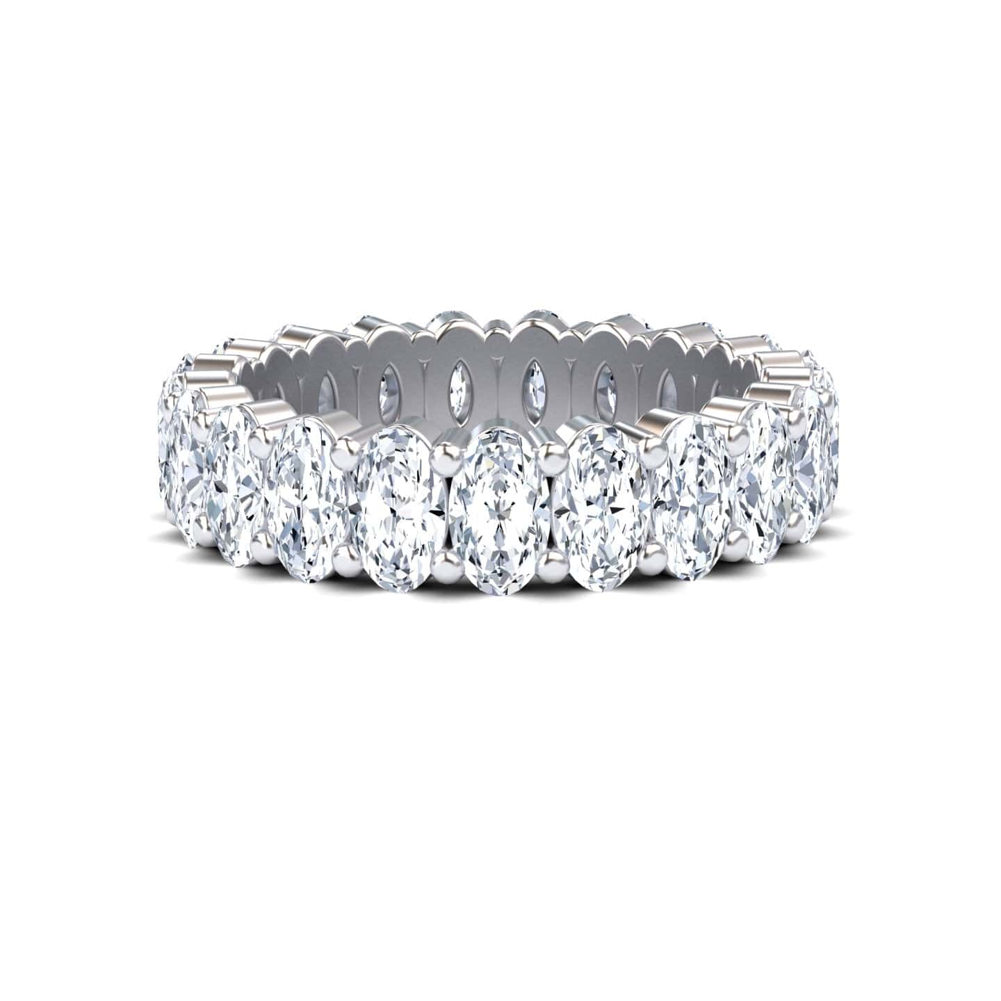 White Diamond Full Eternity Band - Diana