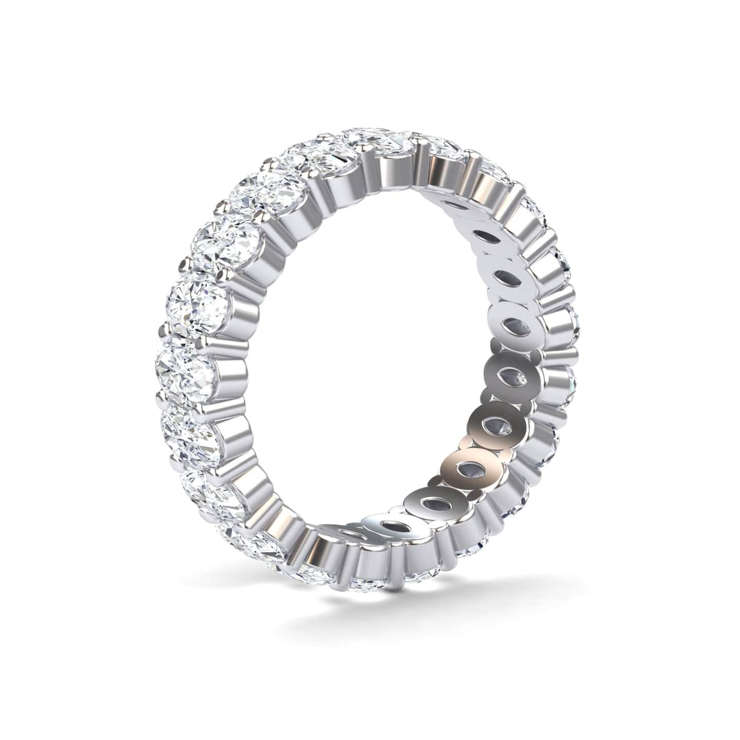 White Diamond Full Eternity Band - Diana