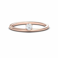 Diamond Solitaire Petite Ring - Faria