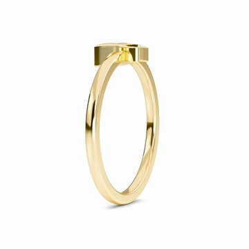 Minimalist Gold Butterfly Ring  - Asmita
