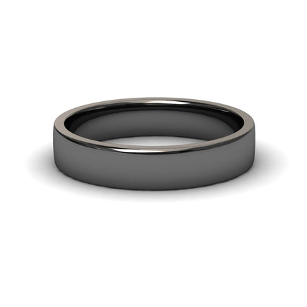 Classic Flat Men's Wedding Band - Xue
