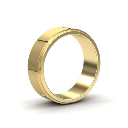 Men's 7mm Wedding Ring Dreamy Elegancy - Wyatt