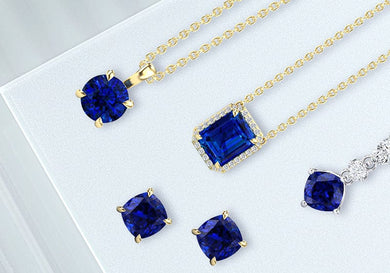Lab Grown Sapphire Jewelry