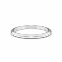 Classic Comfort Flat Court Wedding Ring - Elara