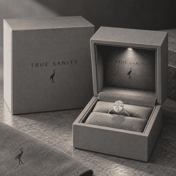 True Sanity ring box