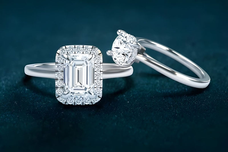 Engagement ring designs in various styles