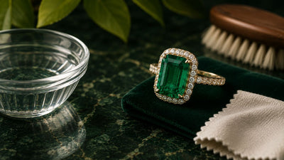 How to Clean and Care for an Emerald Ring Without Damaging It