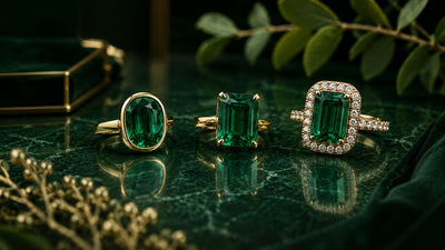 Best Emerald Ring Settings: Bezel vs Prong vs Halo Compared