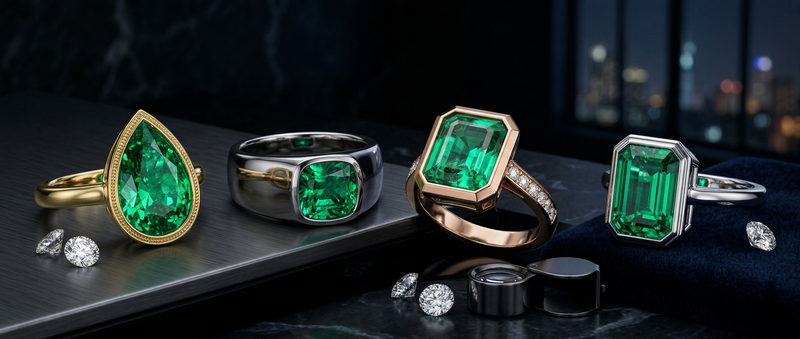 What Type of Setting Best Protects an Emerald from Chipping?