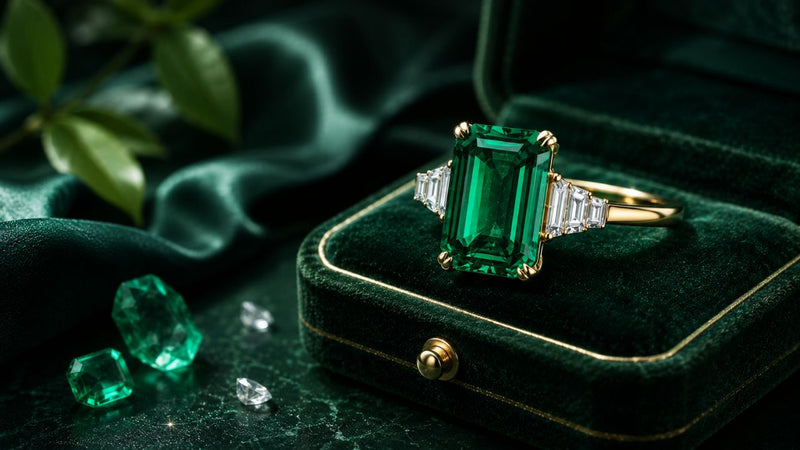 How Much Does an Emerald Engagement Ring Cost?