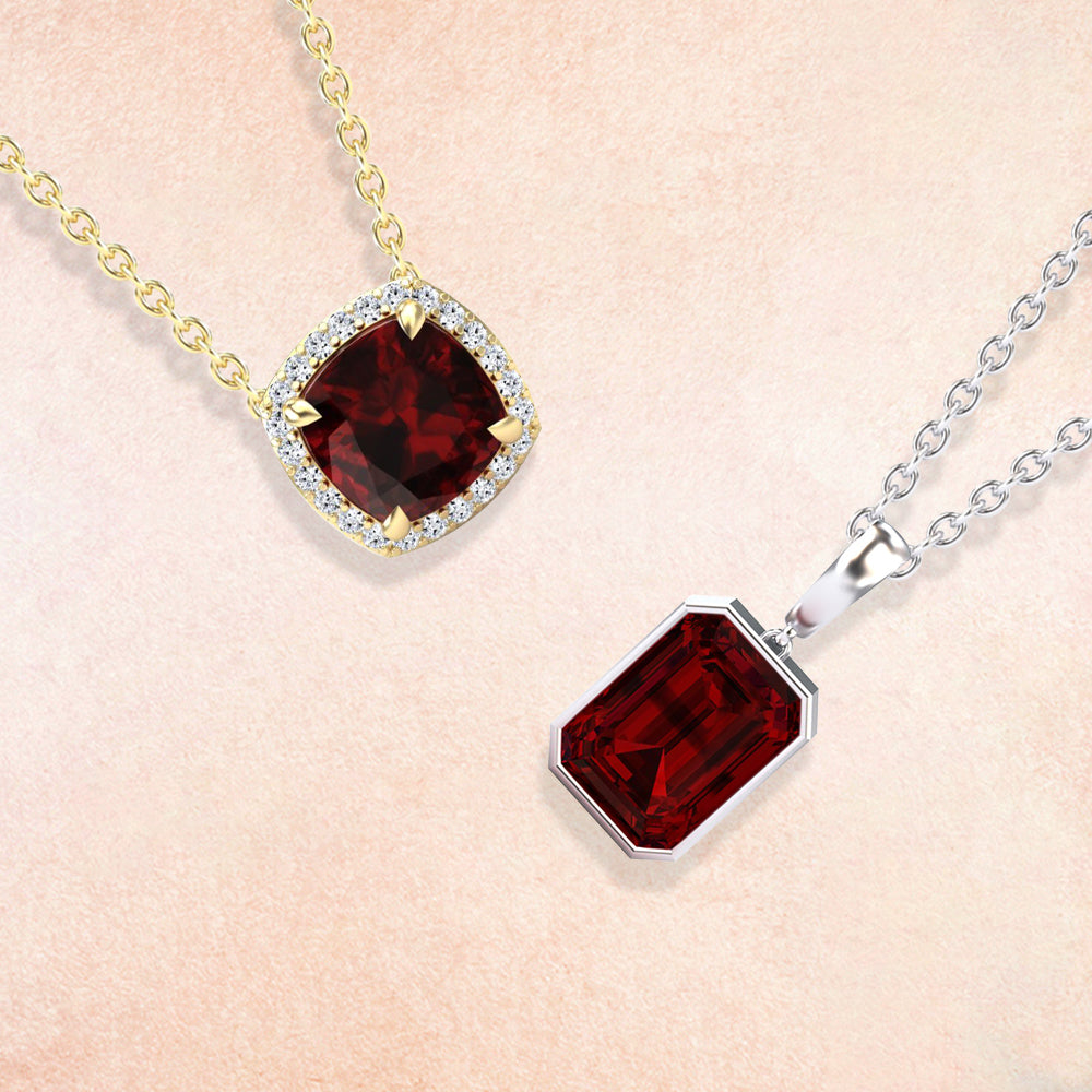 Garnet Necklaces