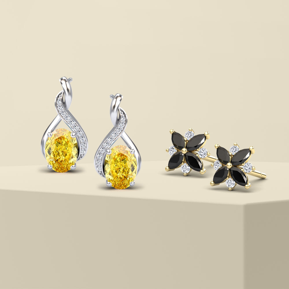 Lab Grown Earrings