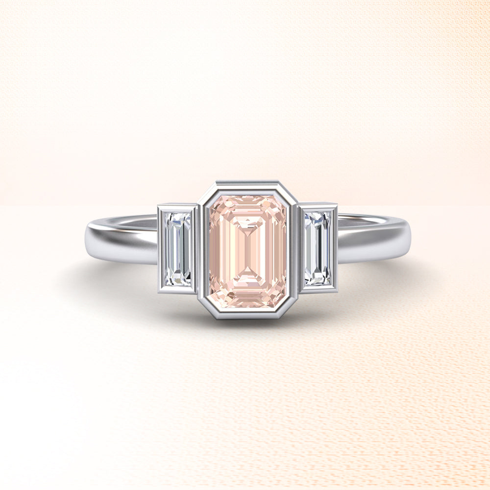 Morganite Rings