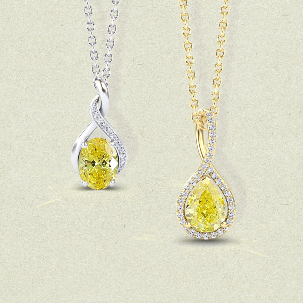 Yellow Diamond Necklaces