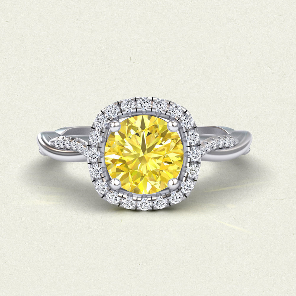 Yellow Diamond Rings