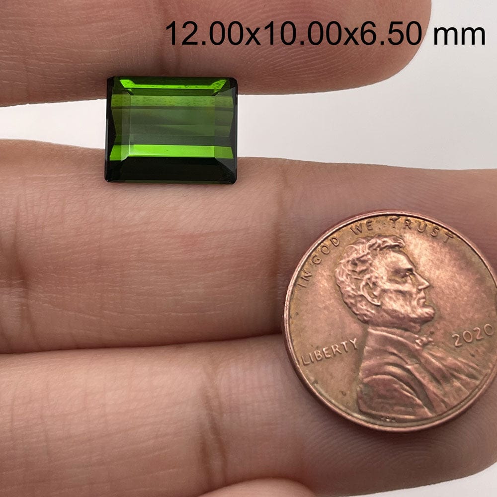 12x10 Emerald Green Tourmaline
