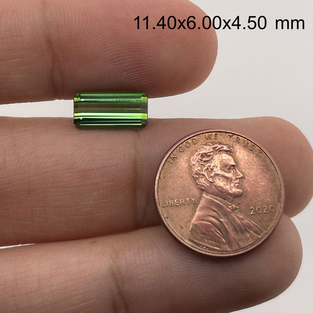 11.4x6.0 Emerald Green Tourmaline