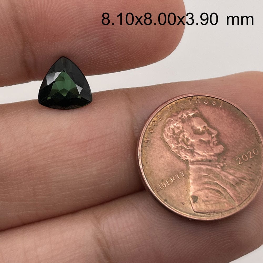 8.1x8.0 Trillion Green Tourmaline