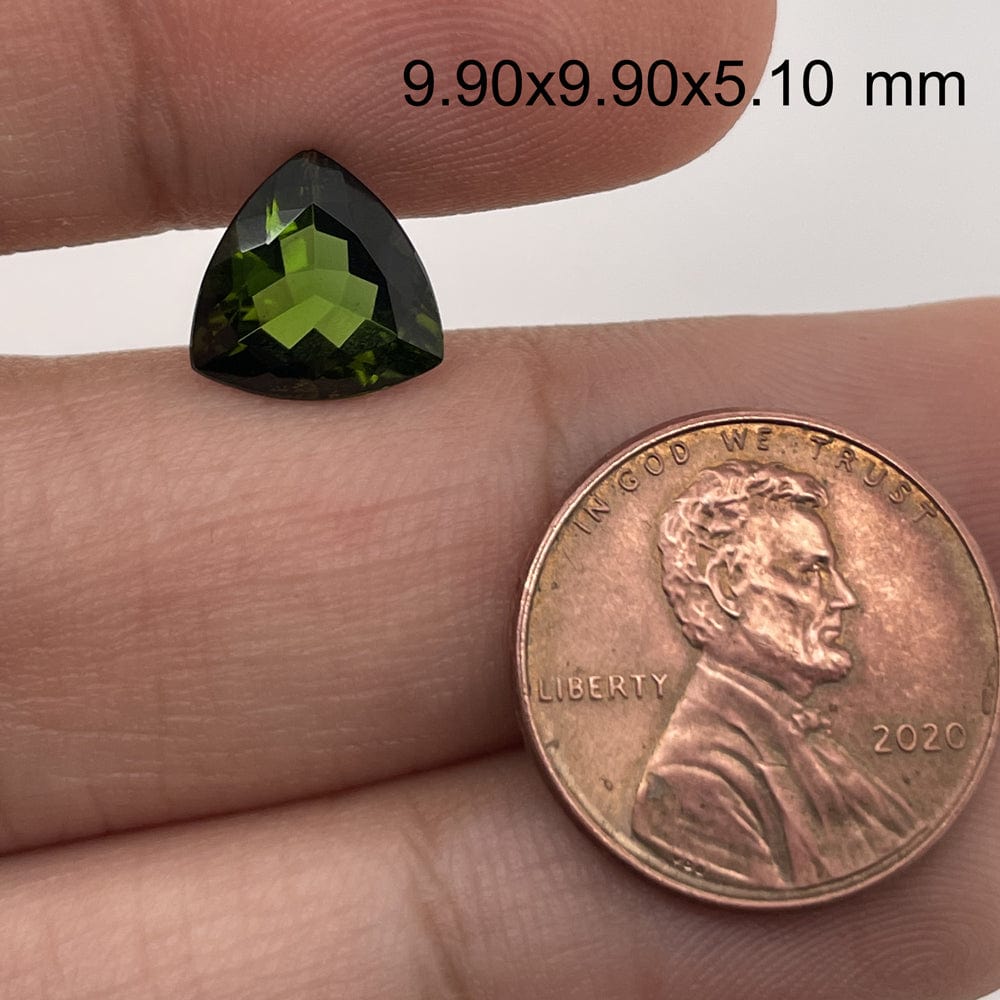 9.9mm Trillion Green Tourmaline