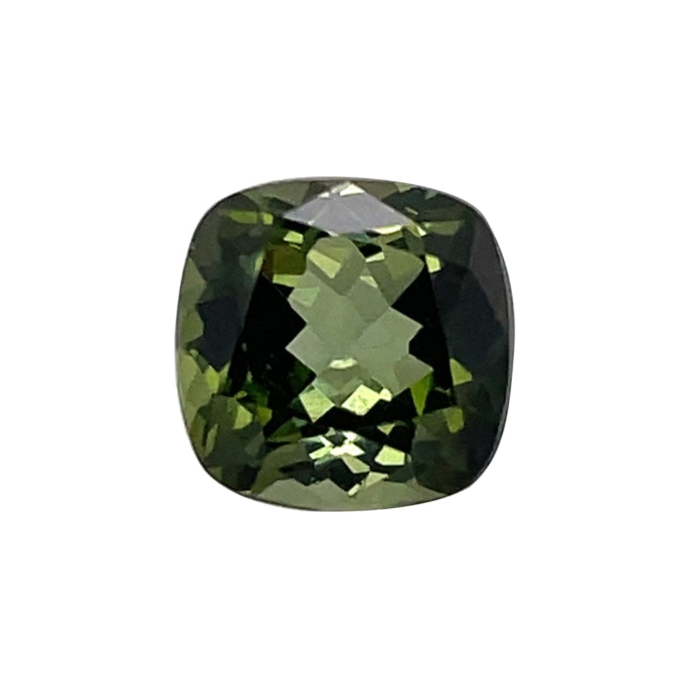 7.1mm Cushion Green Tourmaline