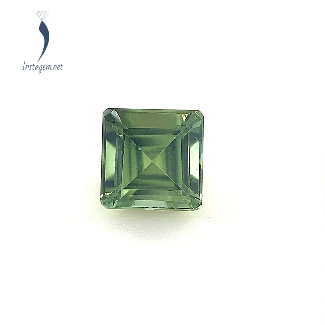 5.8mm Square Emerald Green Tourmaline