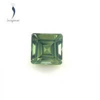 5.8mm Square Emerald Green Tourmaline