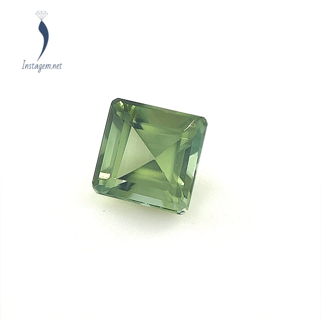 5.8mm Square Emerald Green Tourmaline