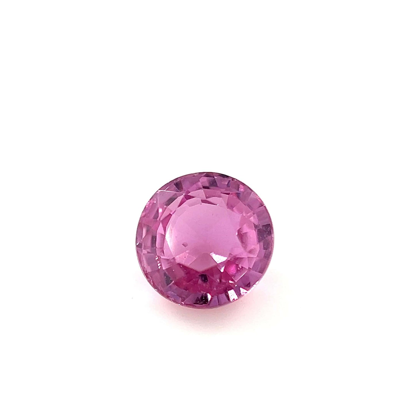 6.4mm Round Pink Sapphire
