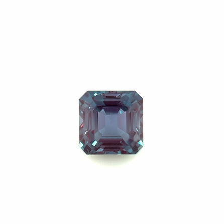 6mm Exceptional Asscher Lab Created Alexandrite