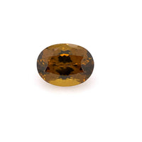 19x14mm Oval Brown Zircon