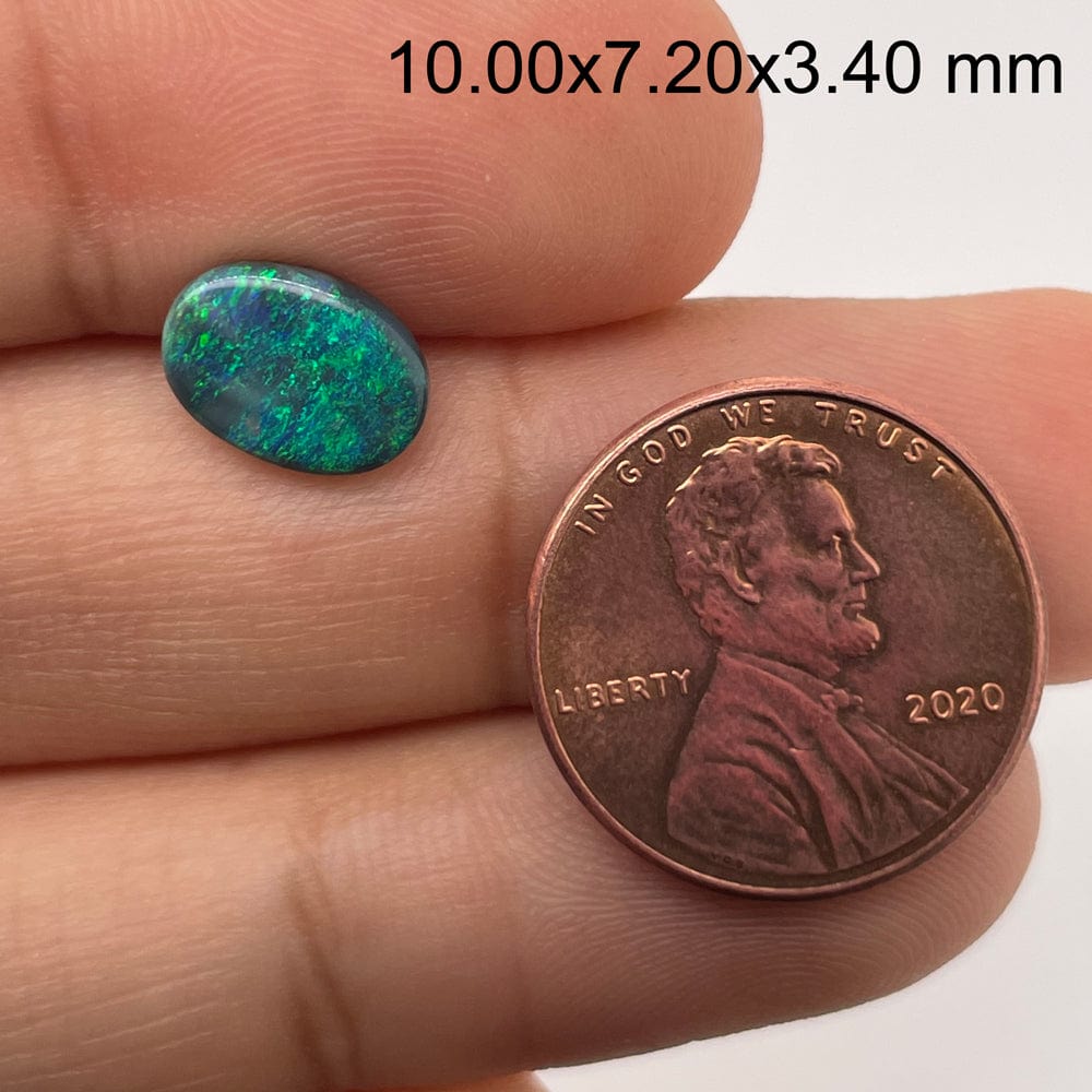10.00x7.20x3.40 Ethiopian Opal Oval Cabochon