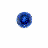 8.5mm Exceptional Round Lab Created Blue Sapphire