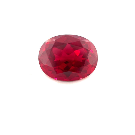 9x7 Exceptional Oval Lab Created Ruby