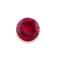 9mm Exceptional Round Lab Created Ruby