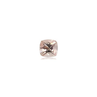 6.00-6.00 mm Premium Cushion Morganite