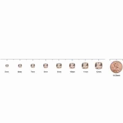 6.00-6.00 mm Premium Cushion Morganite