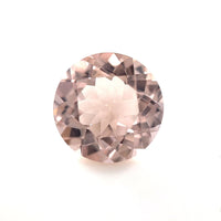 11mm Round Morganite