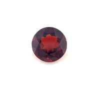 6mm Round Natural Red Garnet