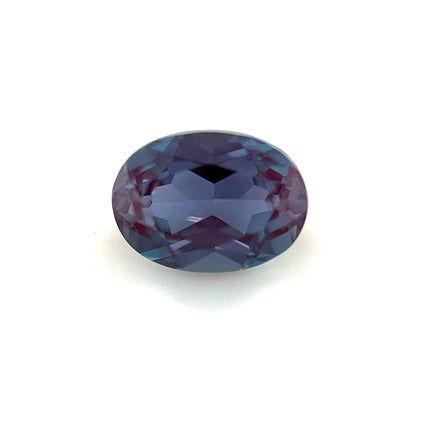 7.0x5.0 Exceptional Oval Lab Created Alexandrite