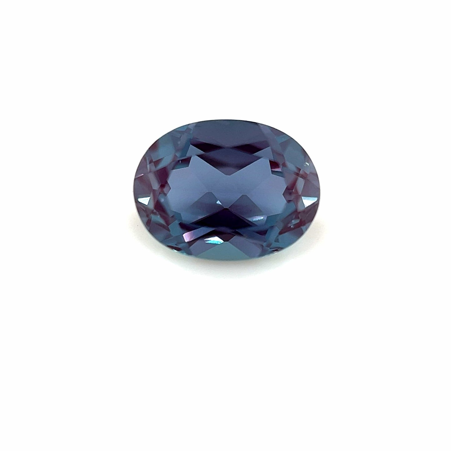 8x6 Exceptional Oval Lab Created Alexandrite