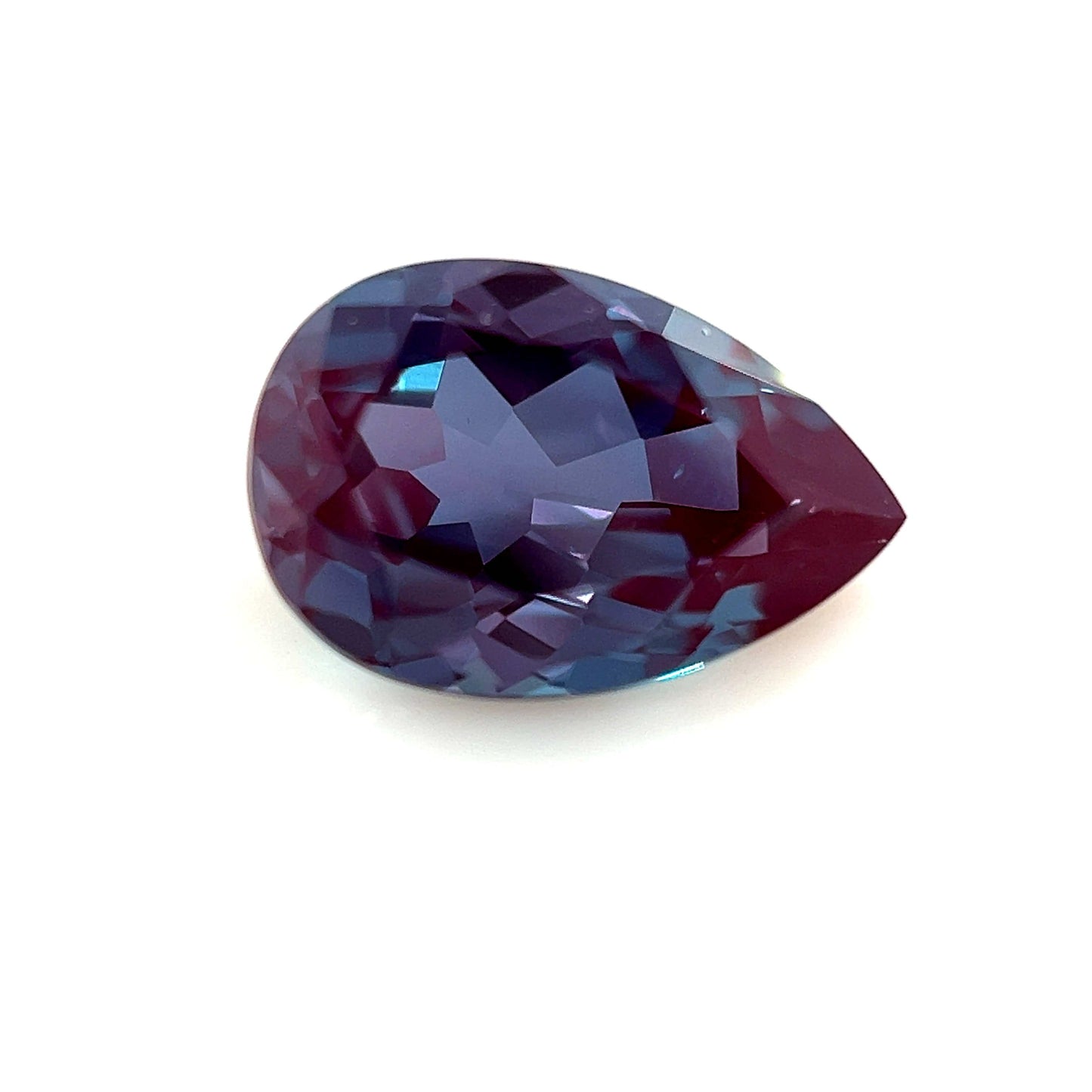 9.0x6.0 Exceptional Pear Lab Created Alexandrite