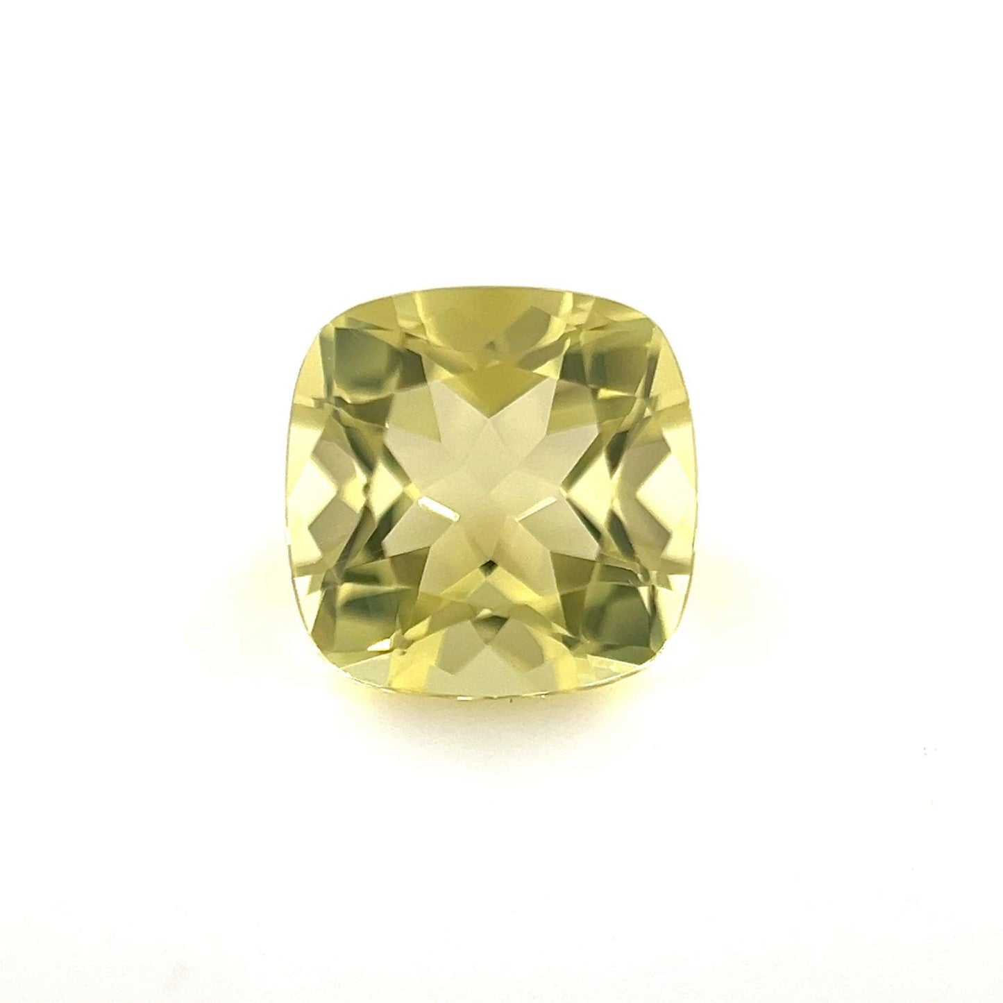 8mm Premium Cushion Lemon Citrine