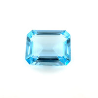 10.0x8.0 Premium Sky Blue Topaz Emerald