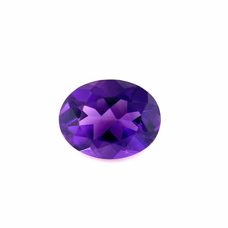 9x7 Oval Natural Purple Amethyst