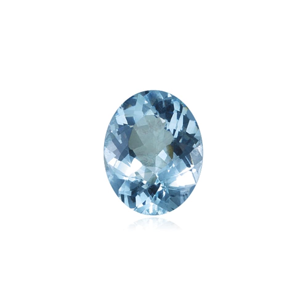 8x6 Oval Aquamarine