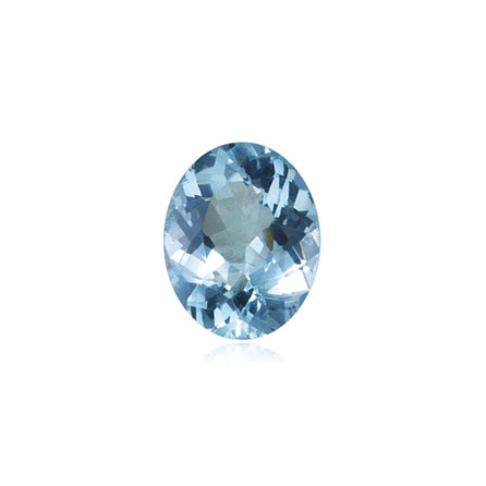 8x6 Oval Aquamarine