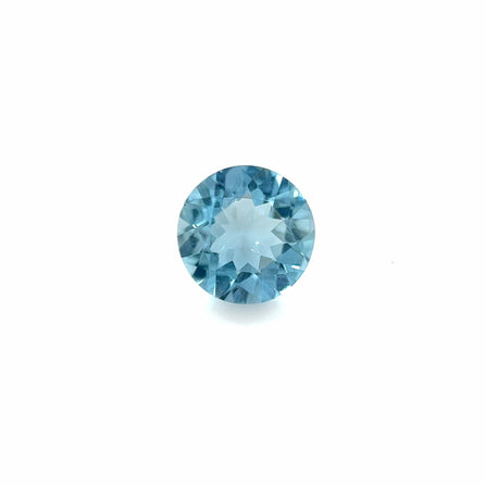 6.5mm Round Aquamarine