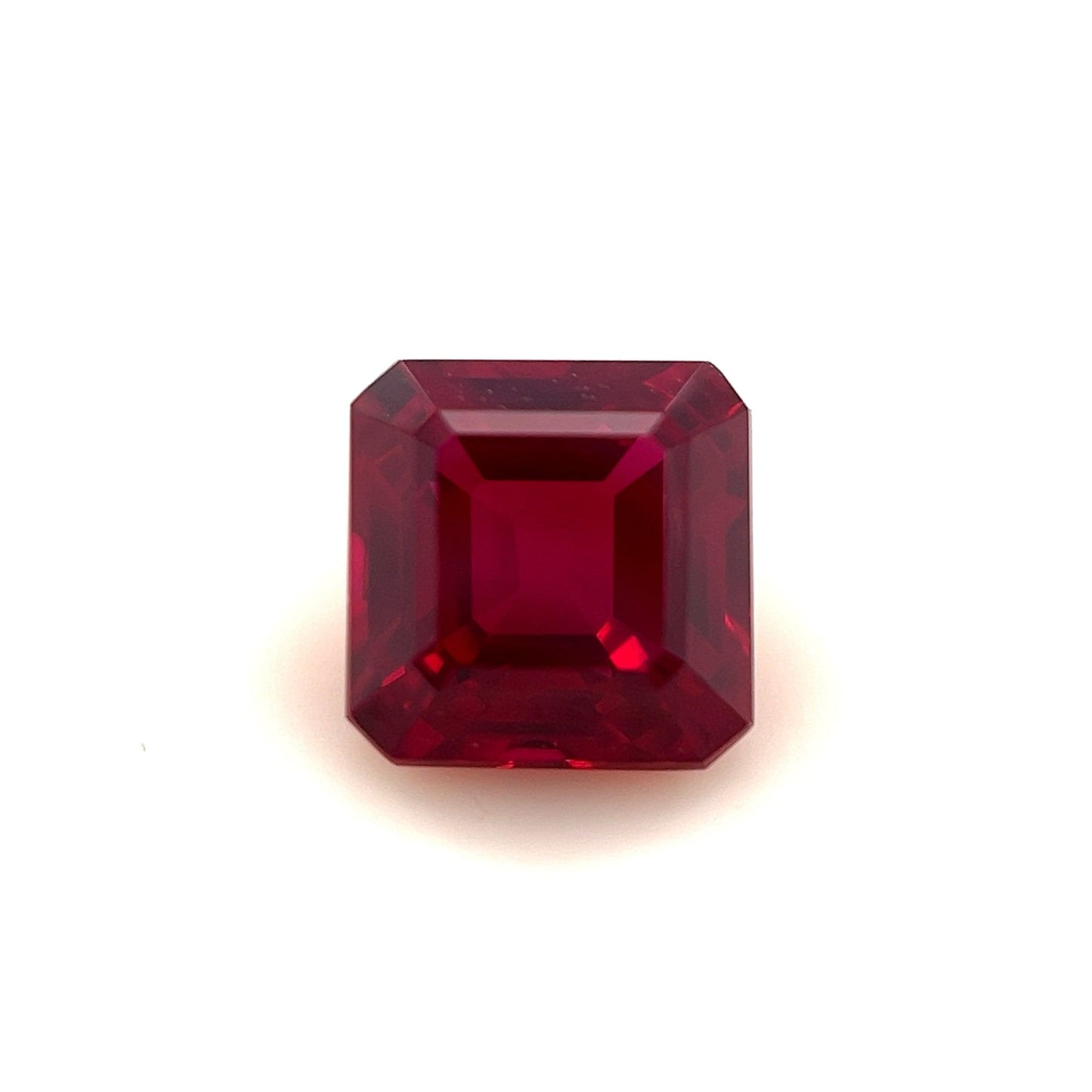 6mm Exceptional Asscher Lab Created Ruby
