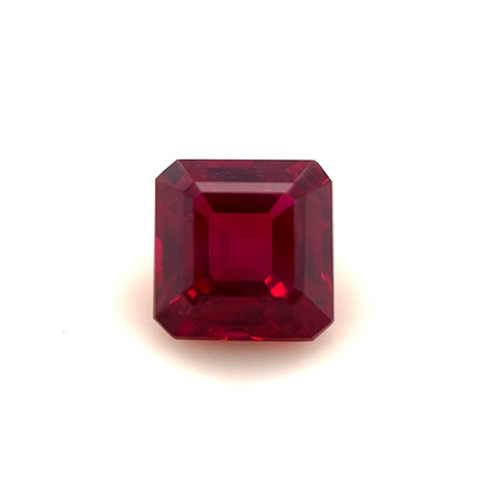 6mm Exceptional Asscher Lab Created Ruby